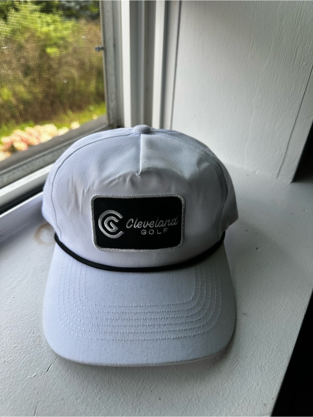 Cleveland Golf White Rope Hat